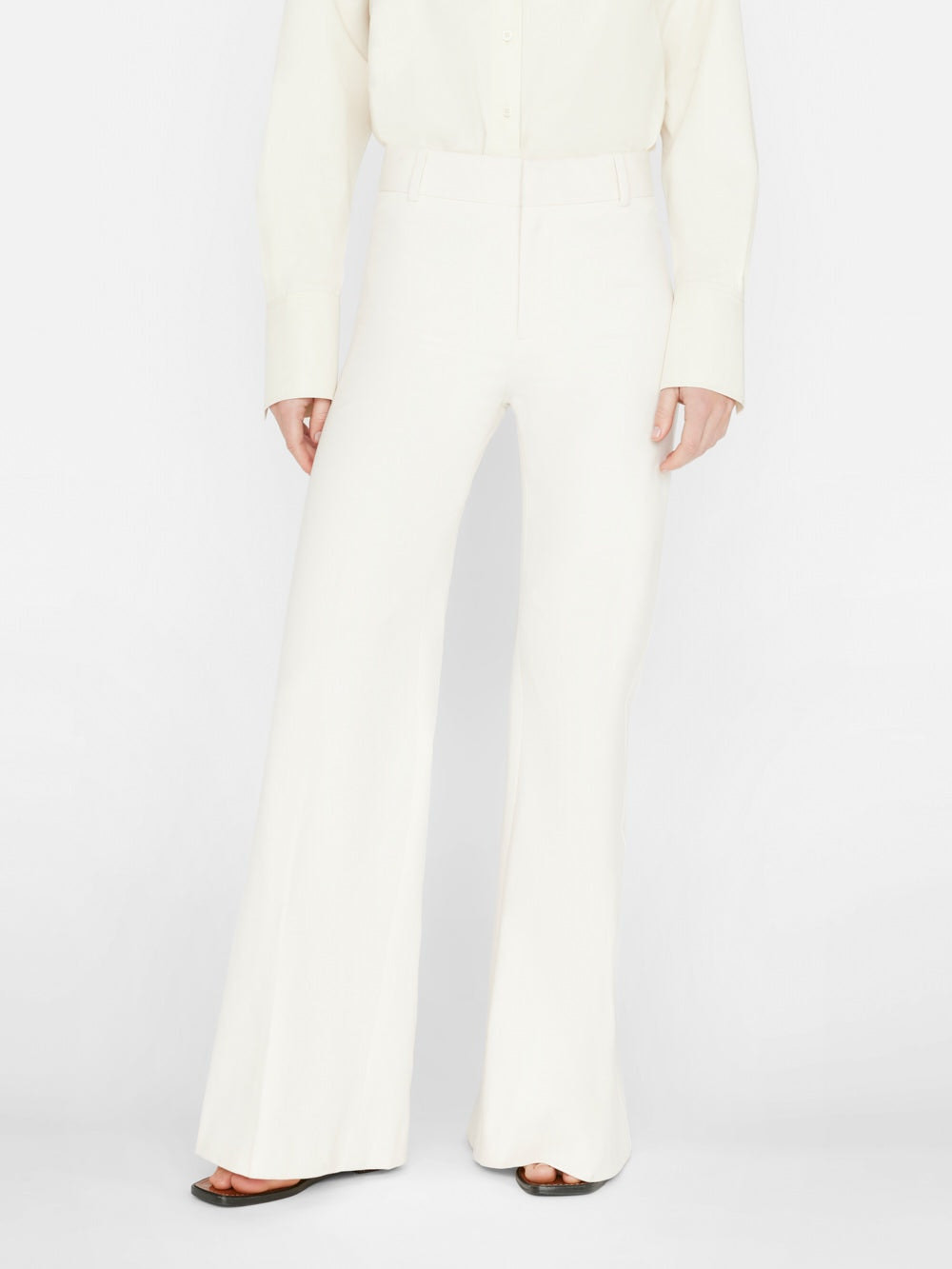 Le Palazzo Trouser -- Bone | Frame Denim