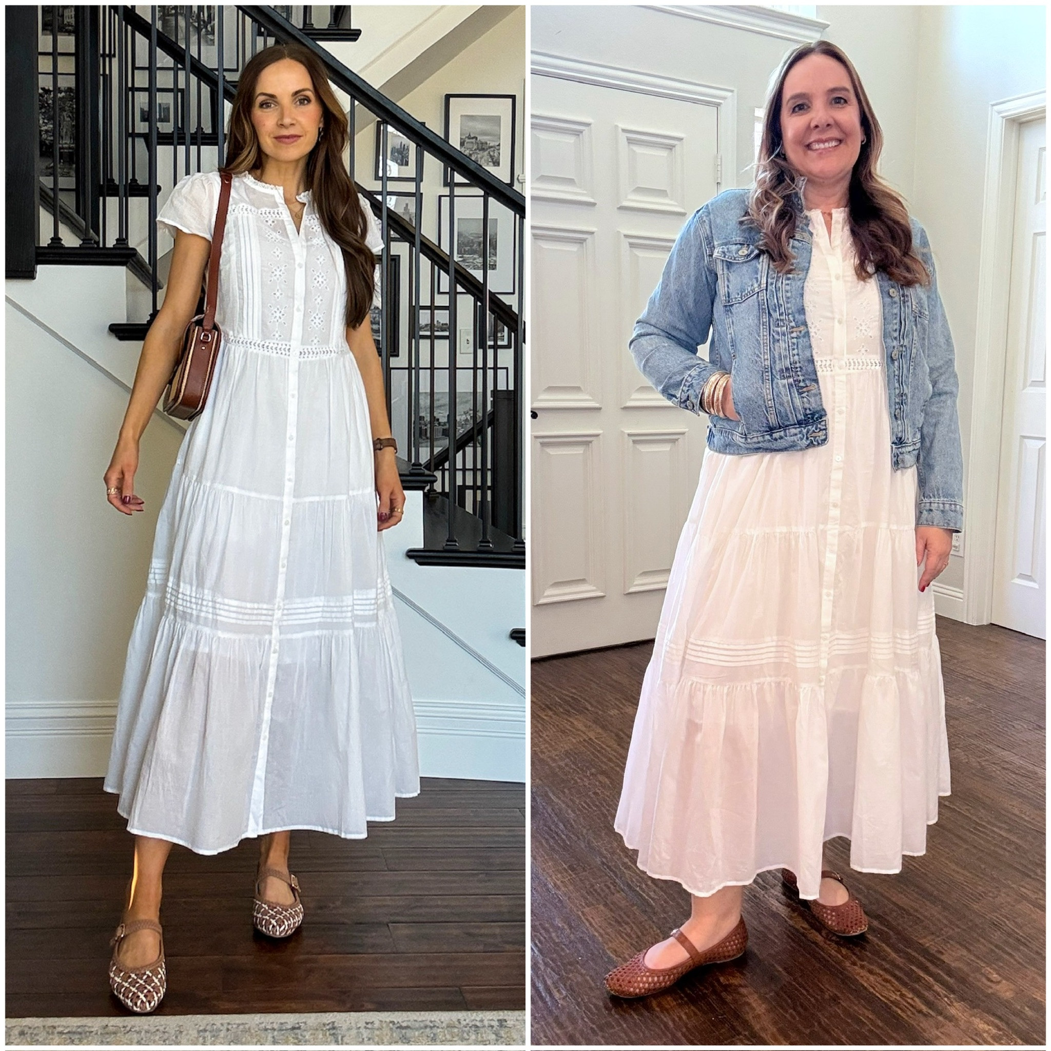 Kristy and I both love @Target white dress! I am in a xs and kristy wears an XL, sized up for more size in the bust! 

#LTKgrwm #LTKMidsize