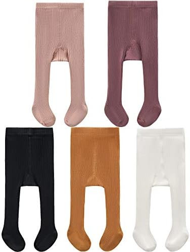 CECORC Baby Girls Tights Toddler Cable Knit Leggings Thick Cotton Infant Stockings Pantyhose 1-10... | Amazon (US)