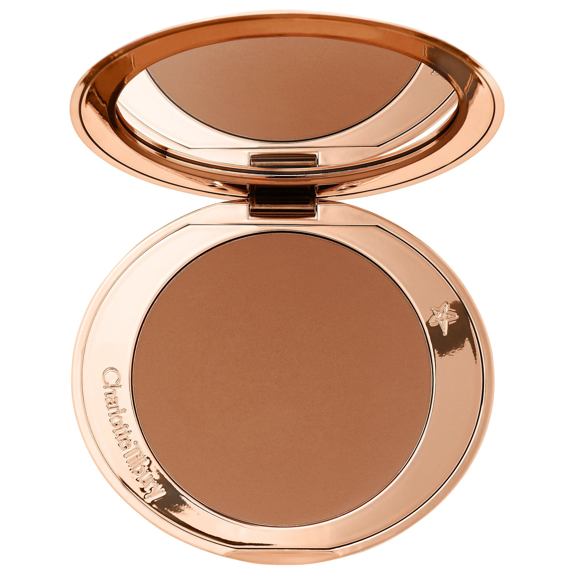 Charlotte Tilbury Refillable Airbrush Matte Bronzer Tan 0.56 oz/ 16 g | Sephora (US)