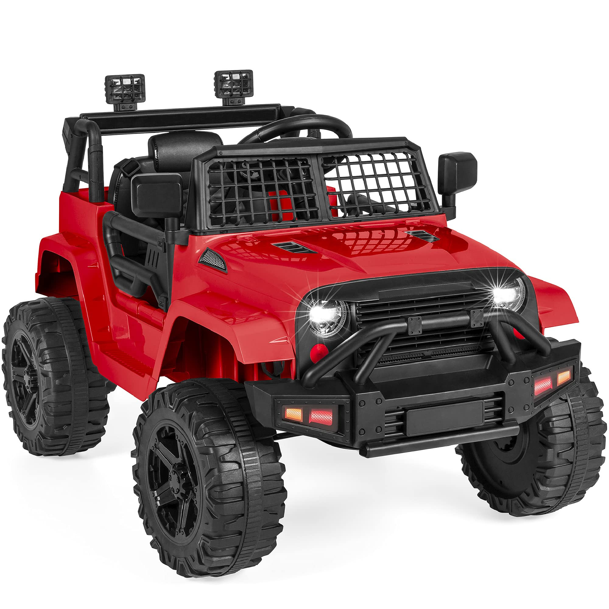 Best Choice Products 12V Kids Ride On Truck Car w/Parent Remote Control, Spring Suspension, LED L... | Amazon (US)