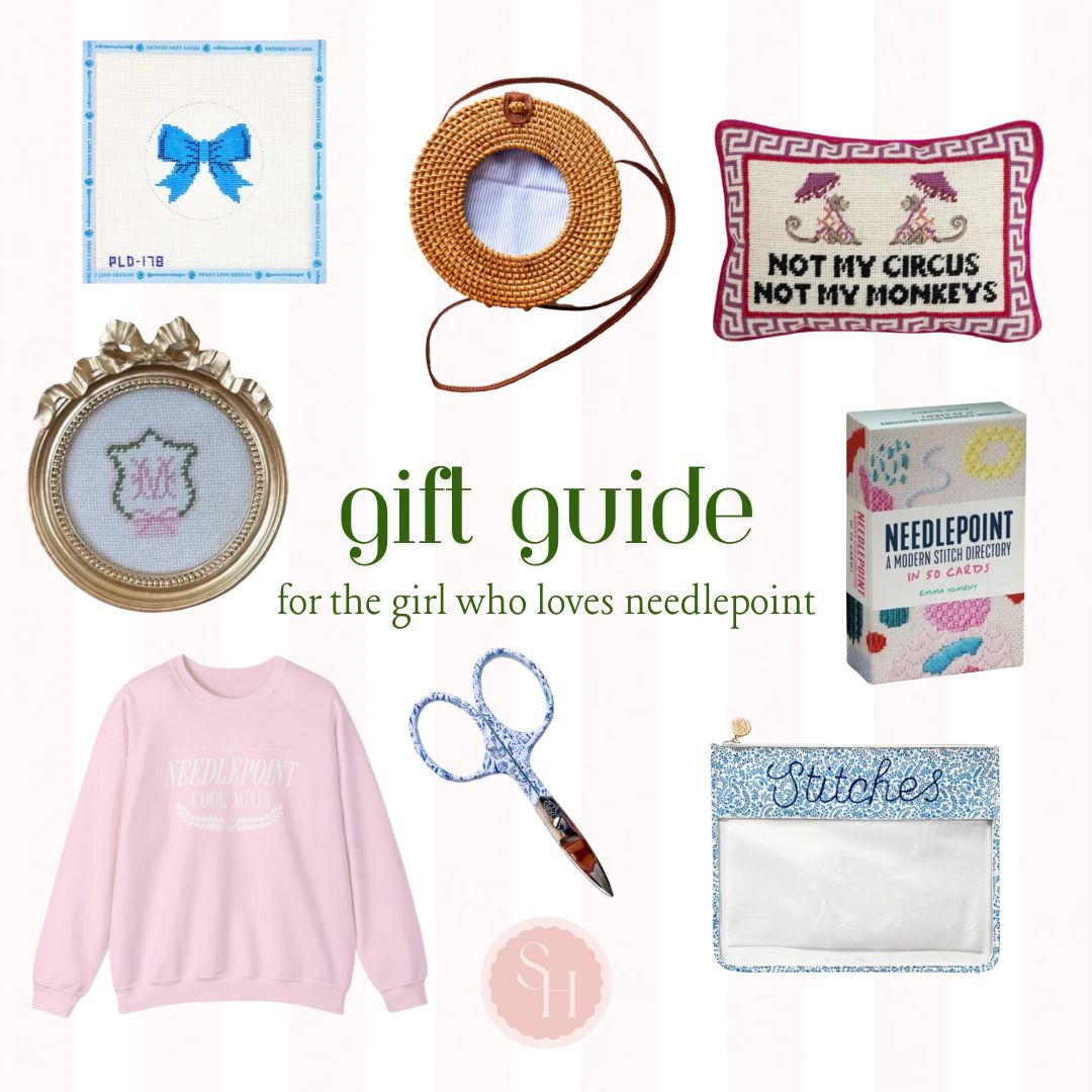Gift guide for the girl who loves to needlepoint! 

 #LTKGiftGuide #LTKHoliday