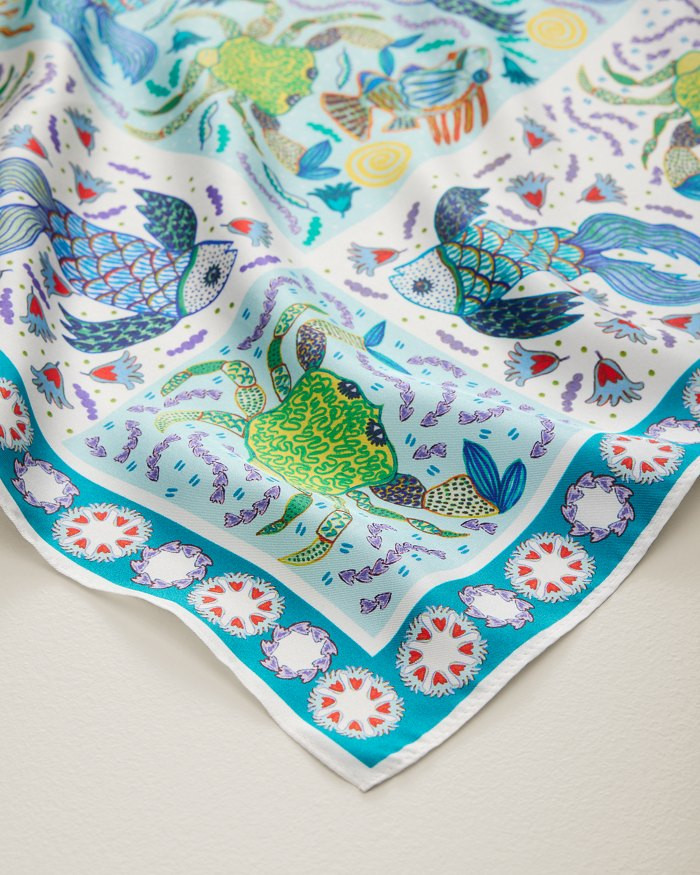 Sea Life Silk Bandana | Tommy Bahama