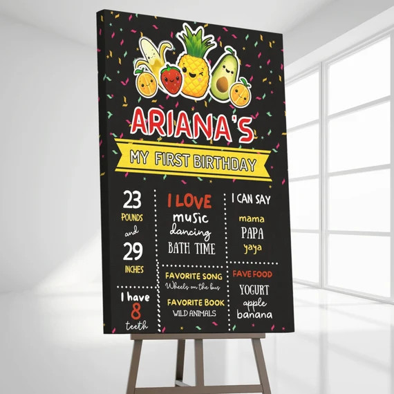 Hey Bear Sensory First Birthday Milestone Poster Sign  Custom - Etsy | Etsy (US)