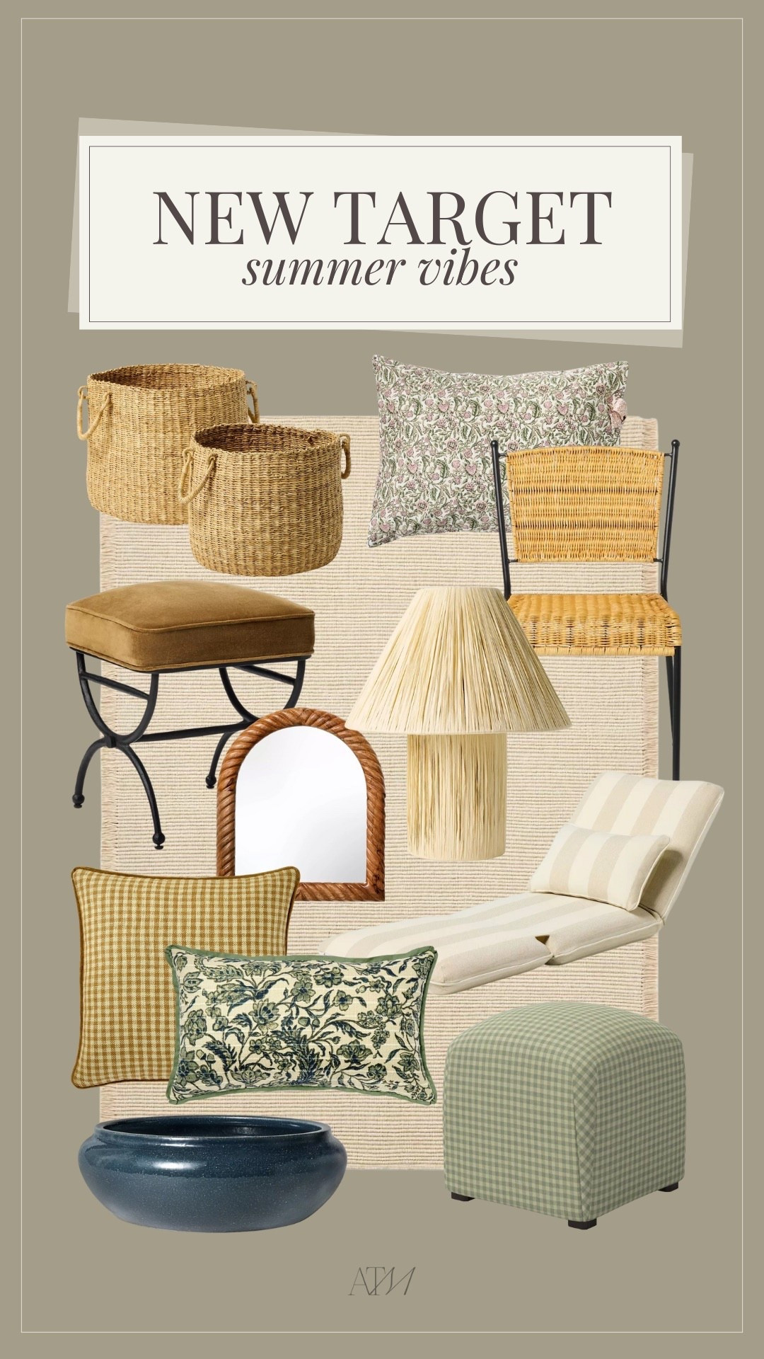 NEW Target Studio McGee - Summer Vibes! Collection launched  TODAY 6/16!

target home, new target, target summer, target seasonal, target home finds, studio mcgee, new target collection 

#LTKHome #LTKSeasonal #LTKSummerEdit