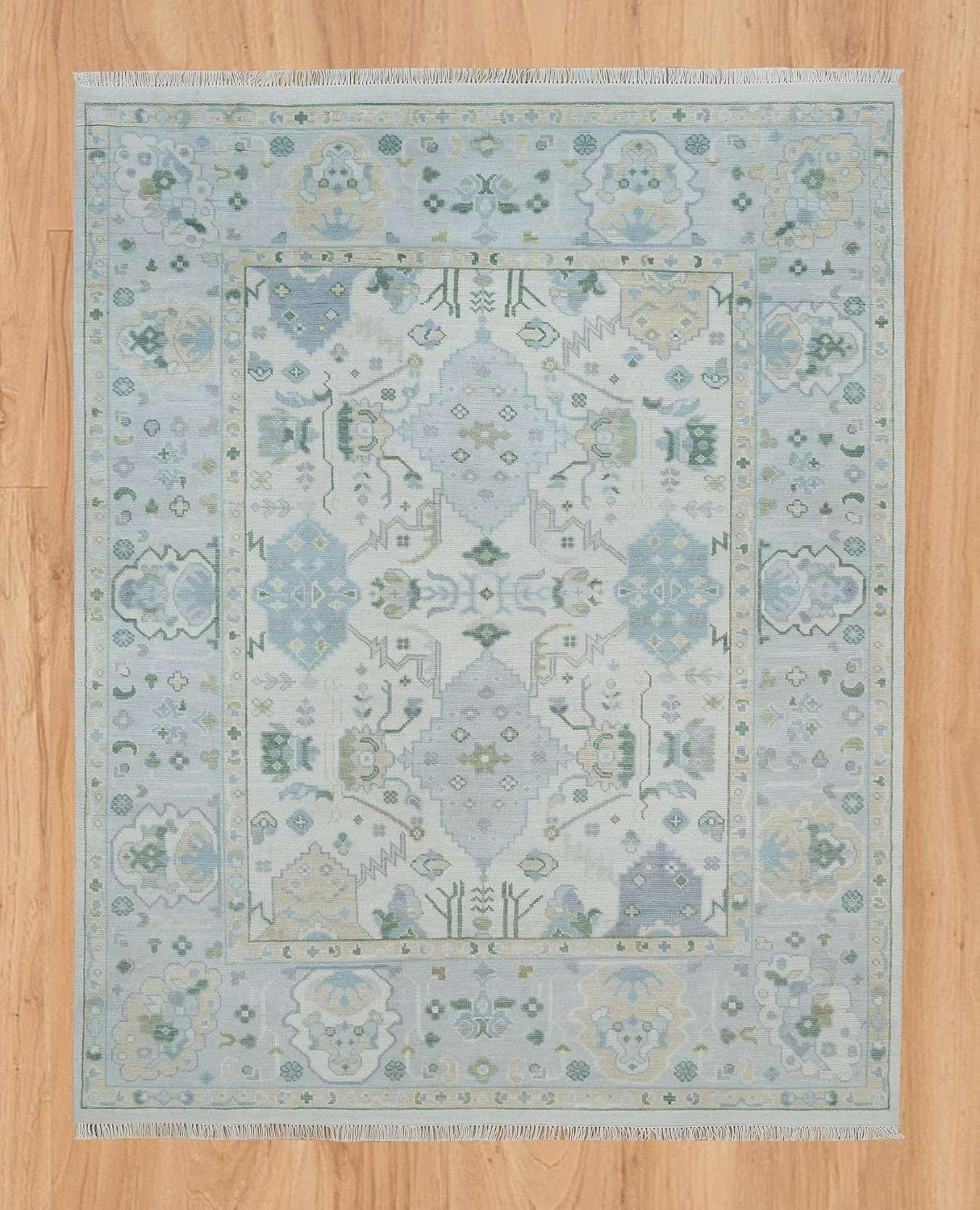 ECLATIQUE Handmade Rug 8x10ft | Turkish Oushak Rug | Luxury Floor Accent for Living Rooms | Tradi... | Amazon (US)