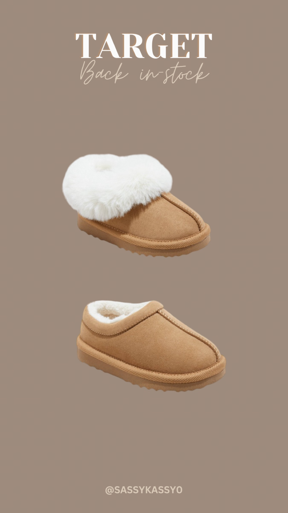 The cutest little UGG toddler slipper dupes, literally $15!! These always sell out so fast, grab them while you can. 

#Target #toddler #slippers #fall #ugg

#LTKSeasonal #LTKKids #LTKBaby