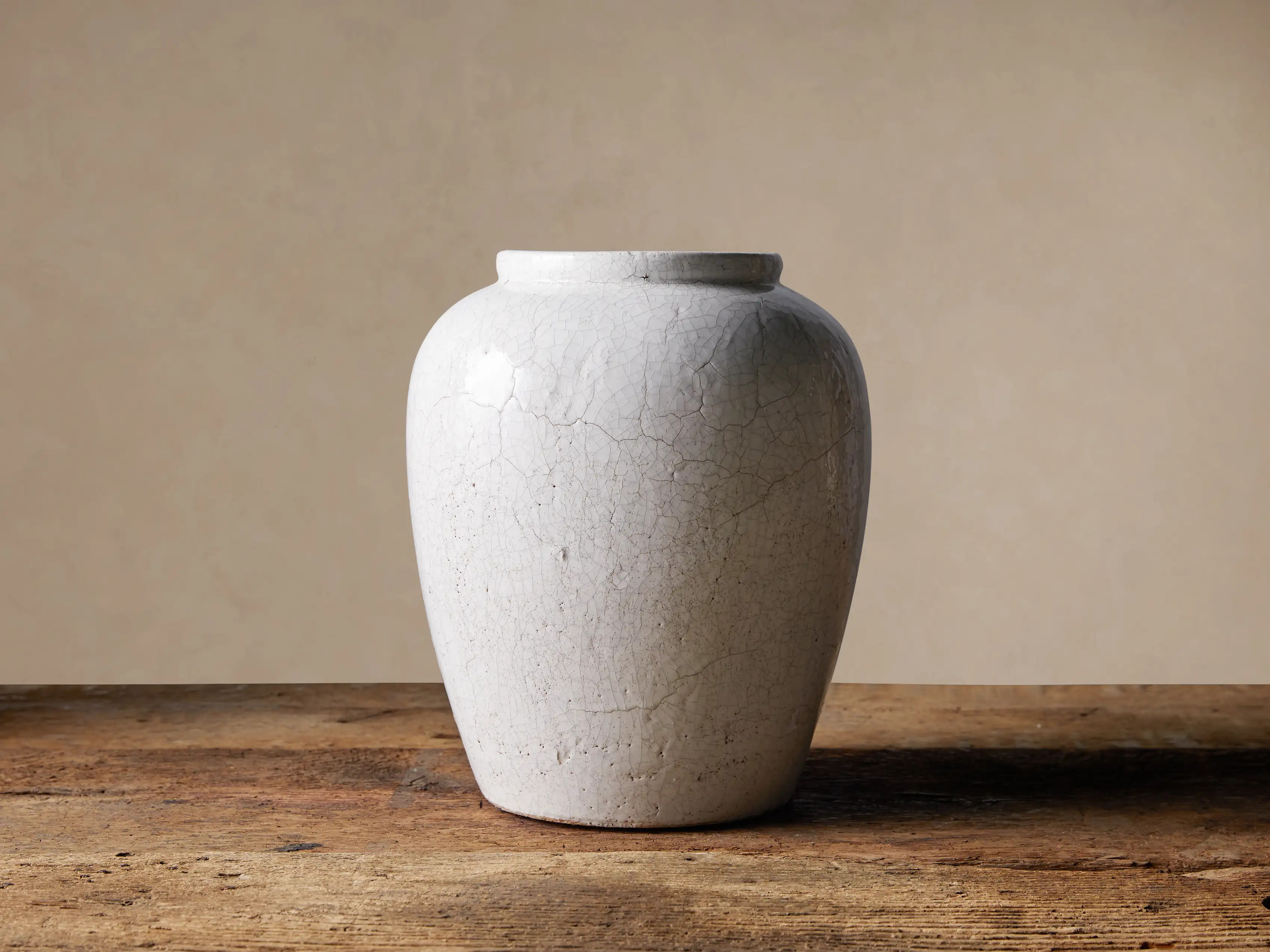 Santorini Urn in White | Arhaus