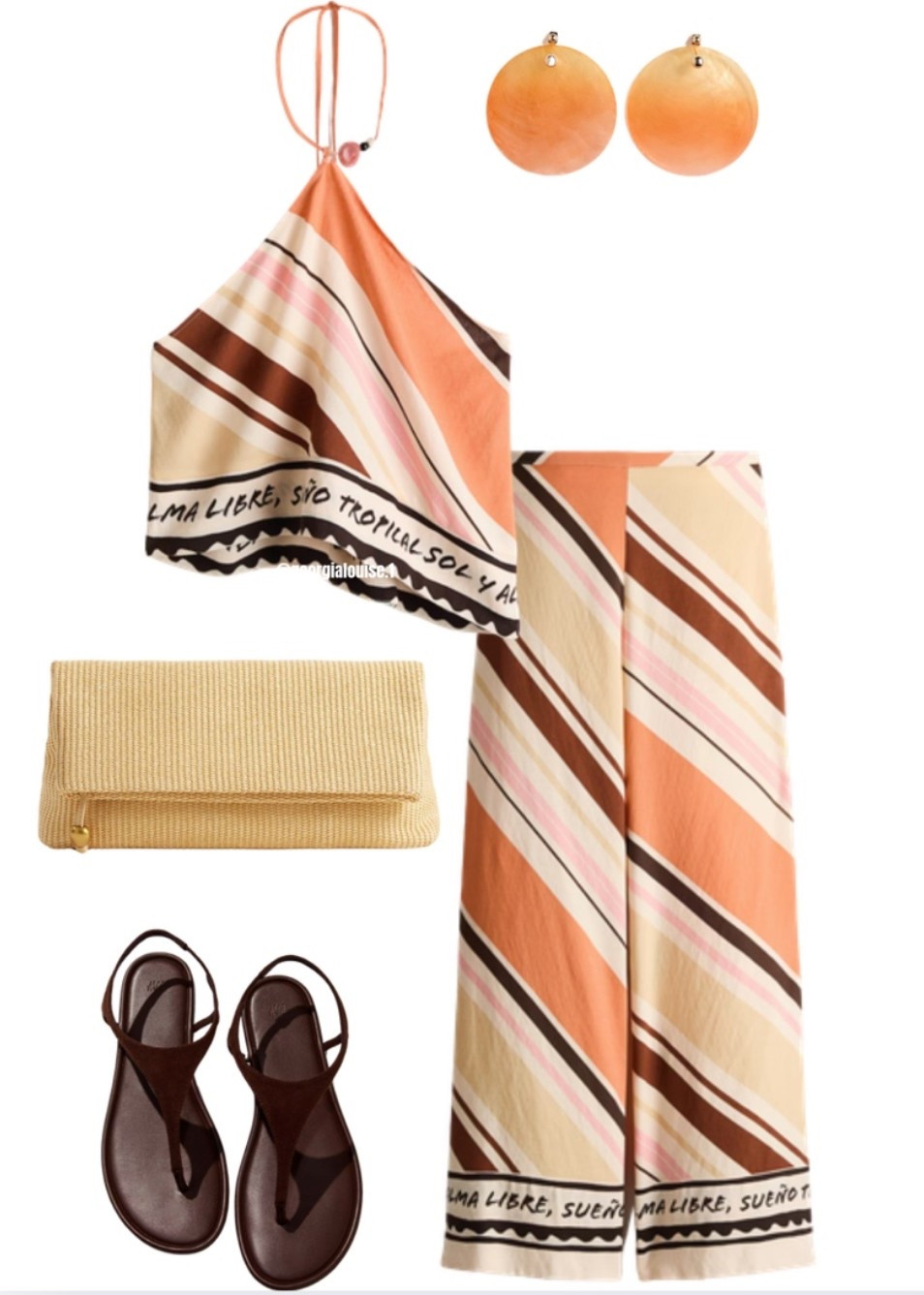 Holiday outfit 🍊

#LTKuk #LTKspring #LTKsummer
