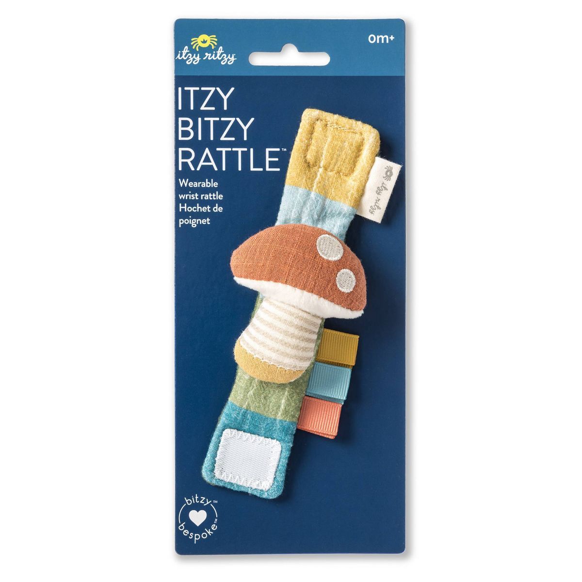 Itzy Ritzy Bitzy Wearable Wrist Rattle Baby Activity Toy - Mushroom | Target