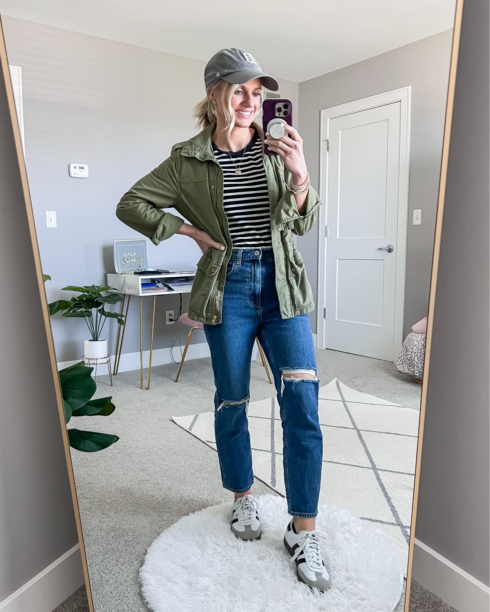 What I wore this week! 
T-shirt- small
Jeans- 26/short
Jacket- thrifted, linked similar 
Shoes- 7

#LTKfindsunder100 #LTKSeasonal #LTKstyletip