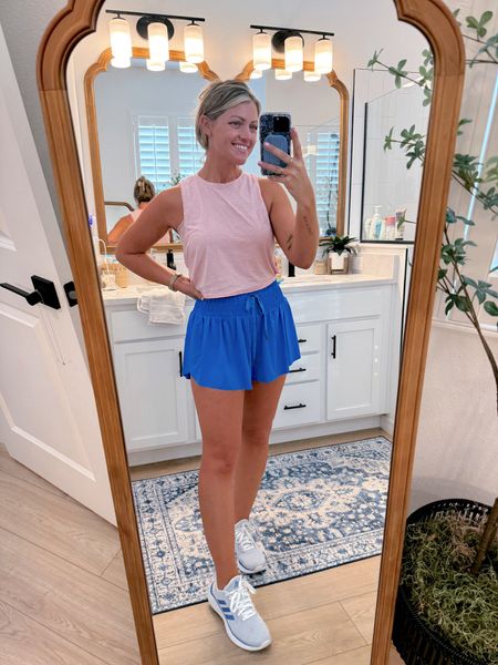 Small tank  (true to size) MY FAVE! I own almost every color on the listing. / M sports bra (my true sports bra size) / M shorts - I went up one bc I was nervous for how short they’d be with my muscular thighs and booty!! FYI! //


Disney outfit
Amazon favorites
Activewear
Athleisure
Fit 
Workout wear

