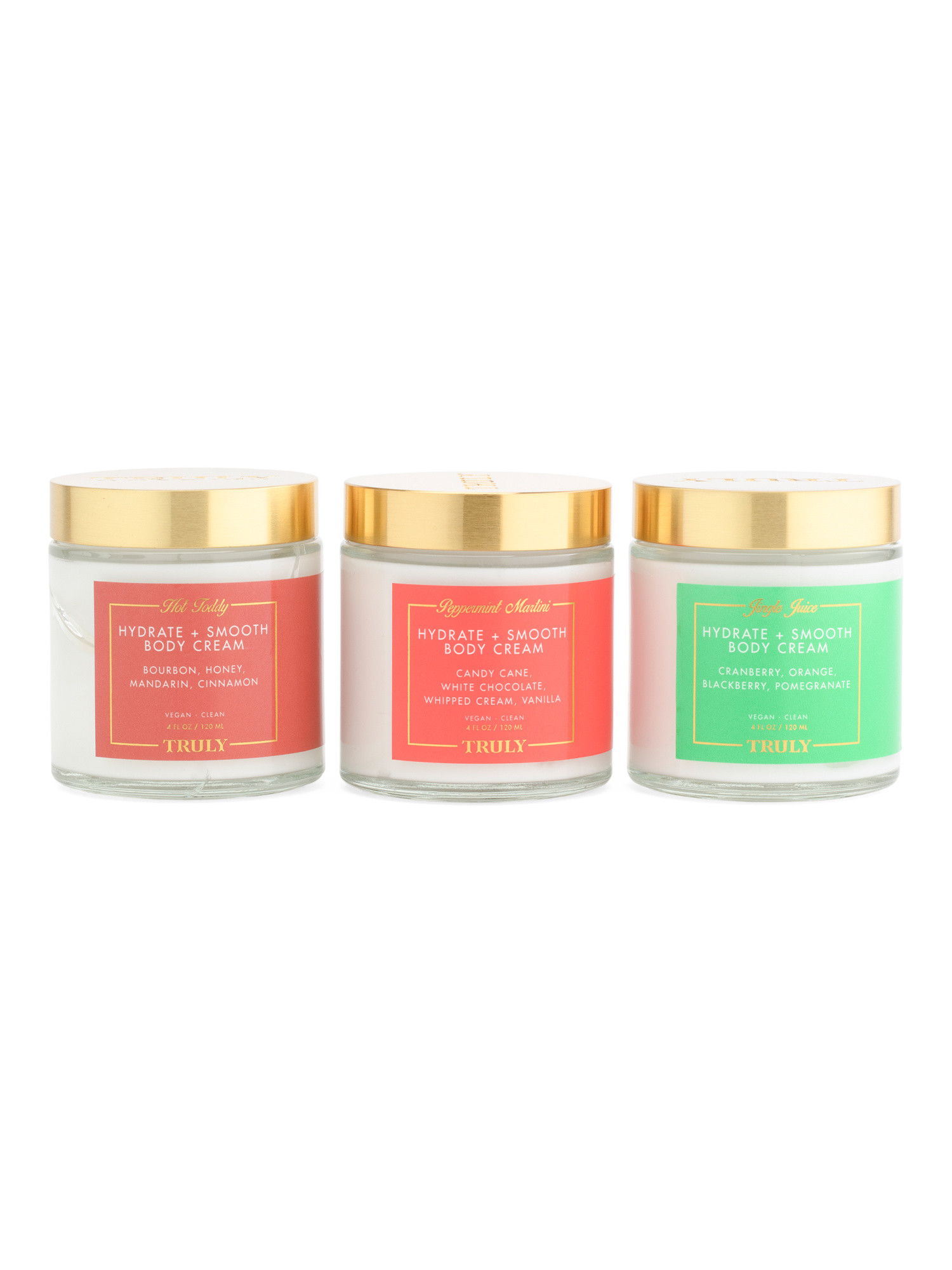 3pc Holiday Cocktail Body Cream Gift Collection | TJ Maxx
