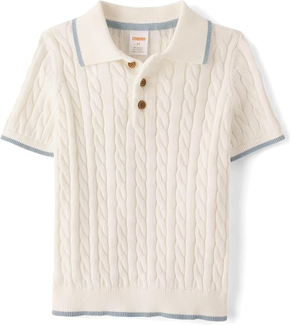 Gymboree,Boys,and Toddler Short Sleeve Sweater Polo | Amazon (US)