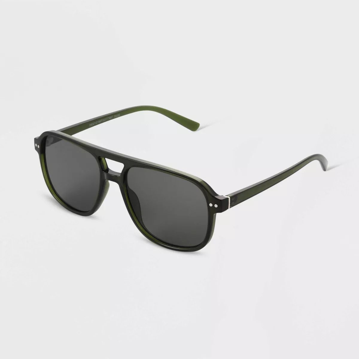 Women's Plastic Aviator Sunglasses - Universal Thread™ Green | Target