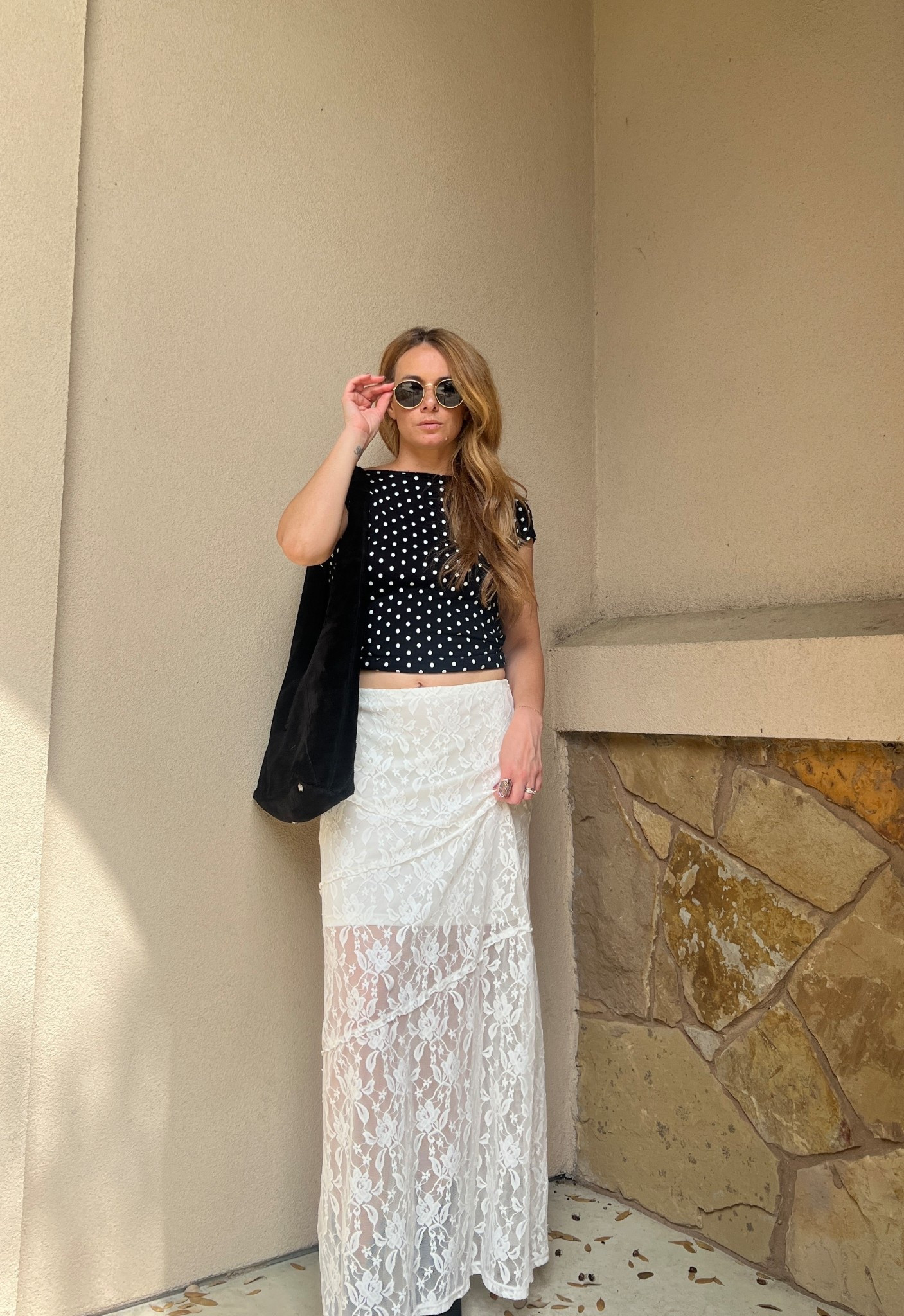 Spring outfits 2026 

Polka dots and lace for spring 