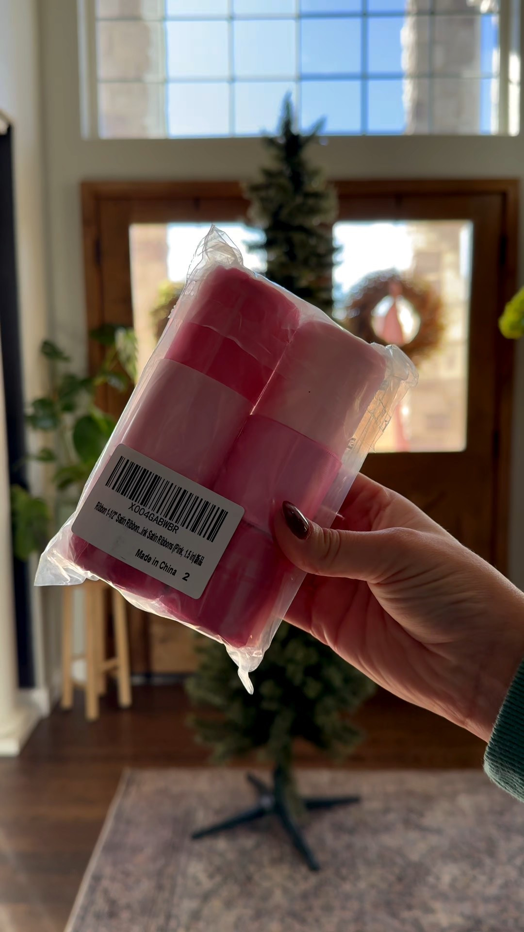 Make A valentine bow tree with me! I grabbed this ombre pink ribbon pack from amazon and made the cutest valentine tree 💕

#LTKSeasonal #LTKHome #LTKValentine