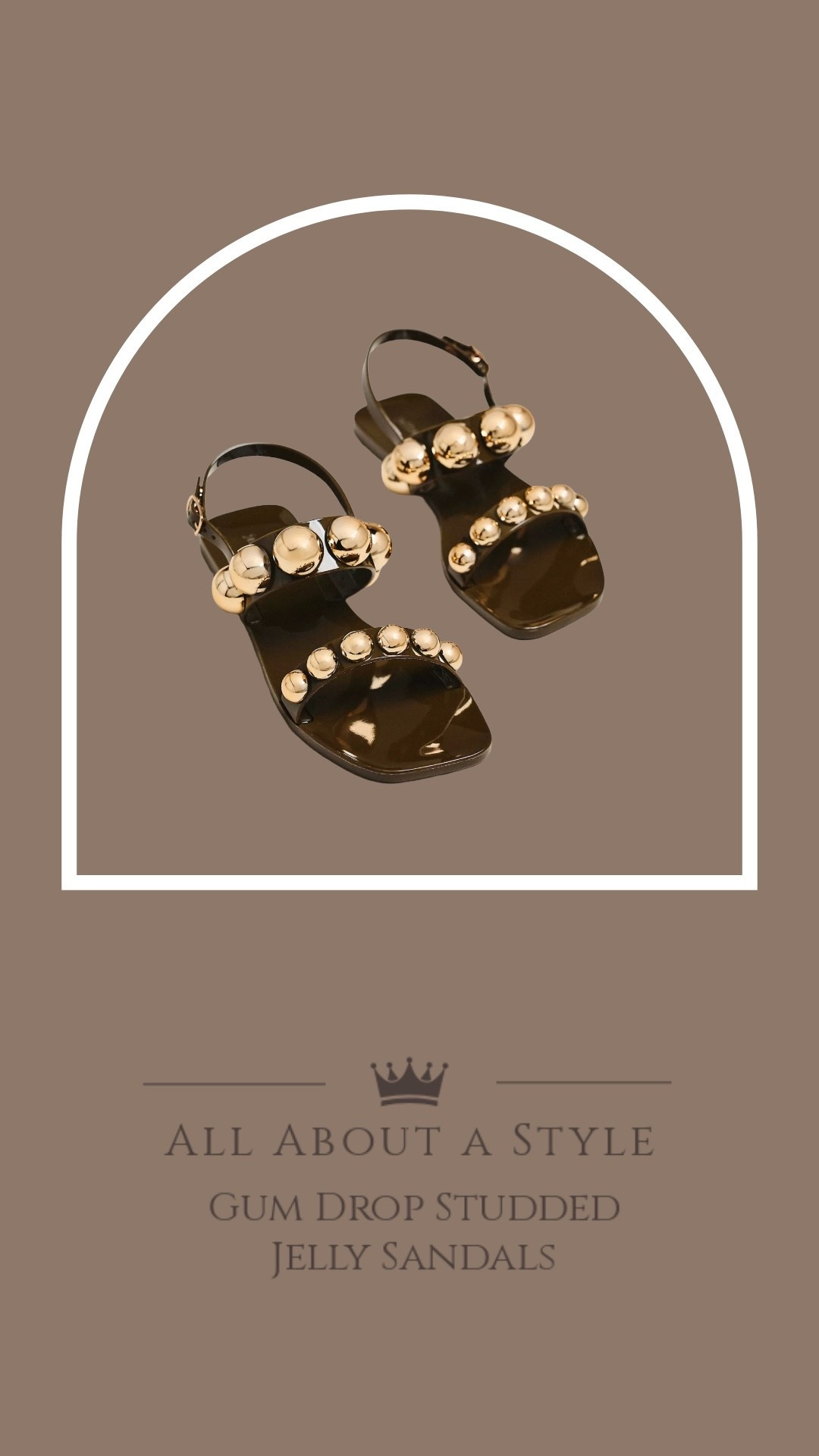 The sandals everyone keeps asking about 🤎✨ These studded jelly sandals are the perfect mix of chic + fun and instantly elevate any summer outfit.

Tap to shop before they sell out!

#SummerSandals #AmazonFashion #DesignerInspired #NeutralStyle #SummerStyle #FashionFinds
