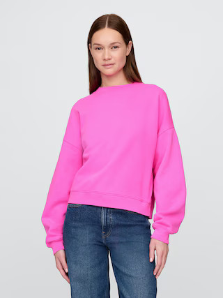 VintageSoft Wedge Crewneck Sweatshirt | Gap (US)