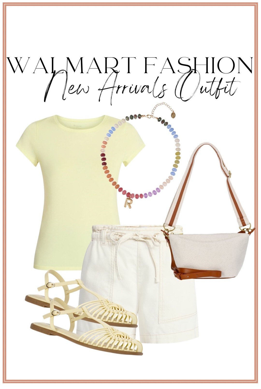 This Walmart outfit is giving effortless summer style in the best way! 💛 The butter yellow tee is one of this season’s hottest color trends, and paired with these flattering white paperbag shorts, it creates the perfect easy everyday look. Add a woven sandal and neutral crossbody, and you’re ready for errands, lunch dates, or vacation days.

✨ Trendy butter yellow color
✨ Comfortable white paperbag shorts
✨ Easy everyday outfit idea
✨ Affordable Walmart fashion finds
✨ Perfect for summer

#WalmartFashion #WalmartFinds #SummerStyle #ButterYellow #WalmartStyle #AffordableFashion #CasualChic #SummerOutfitIdeas #EverydayStyle #FashionFinds #OOTD #StyleOnABudget #WomenFashion #WalmartNewArrivals #SummerWardrobe

#LTKootd #LTKPetite