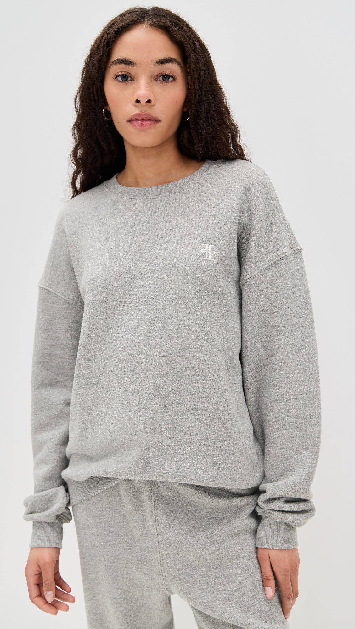 Oversized Crew Neck Sweatshirt | Shopbop