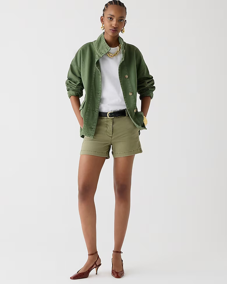 4" stretch chino short | J. Crew US