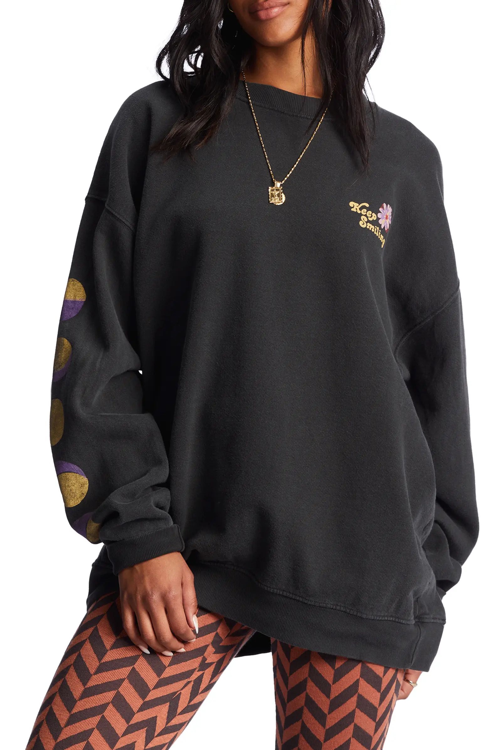 Ride In Cotton Blend Graphic Sweatshirt | Nordstrom