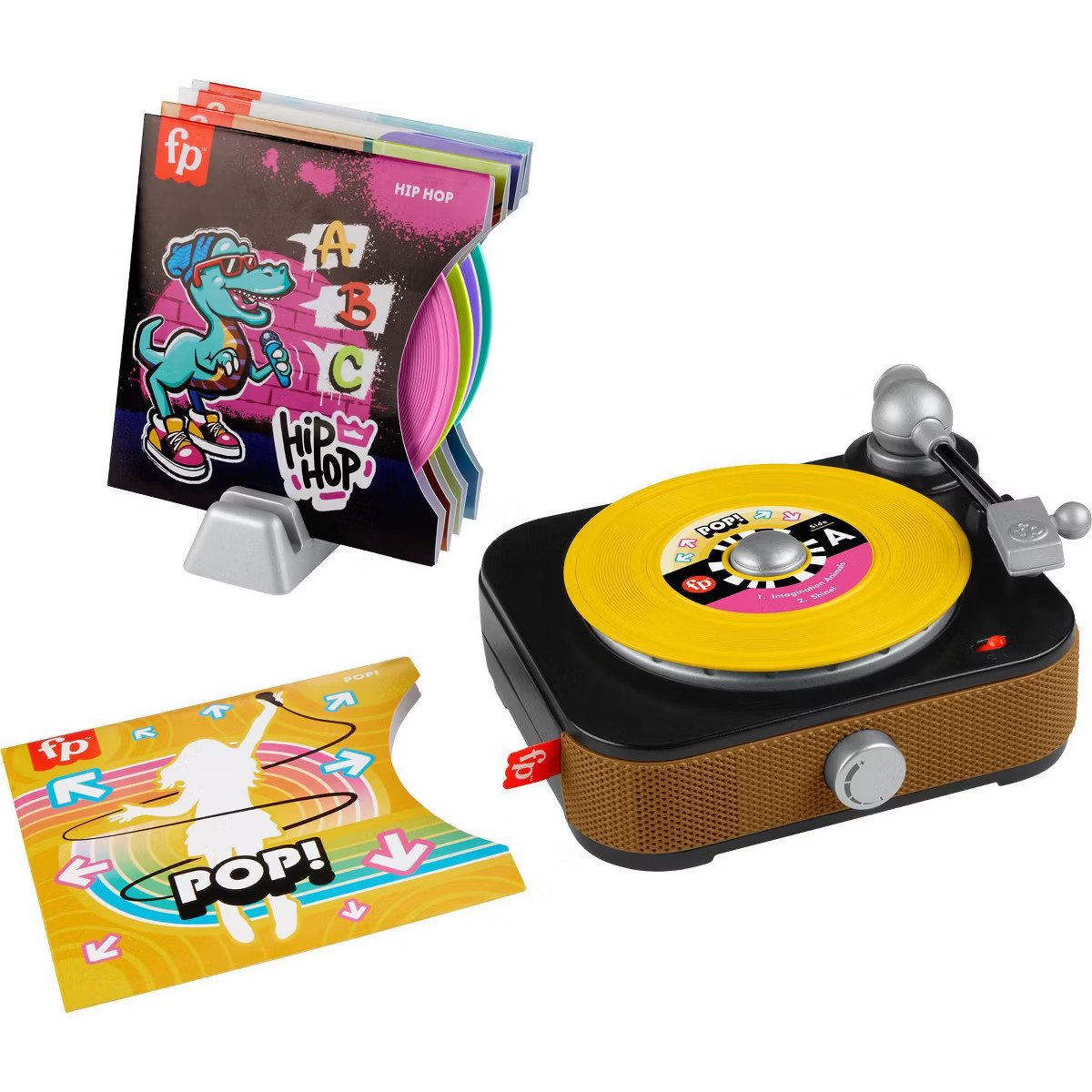 Fisher-Price Rockin' Record Player Musical Toy for Preschool Pretend Play | Target