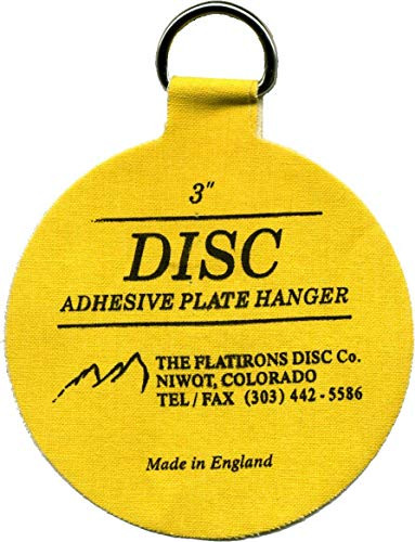 Flatirons Disc Adhesive Medium Plate Hanger Set (4 - 3 Inch Hangers) | Amazon (US)