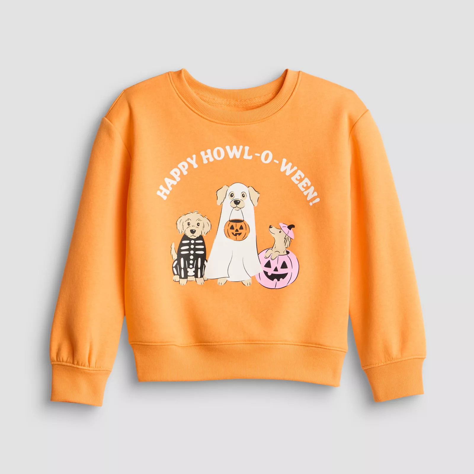 Girls 4-12 Jumping Beans\u00ae Happy Howl-O-Ween Graphic Crew SweatshirtJumping Beans | Kohl's