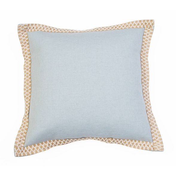 Target/Home/Home Decor/Throw Pillows‎19"x19" Andrea Embroidered Flange Pillow - Decor TherapySh... | Target