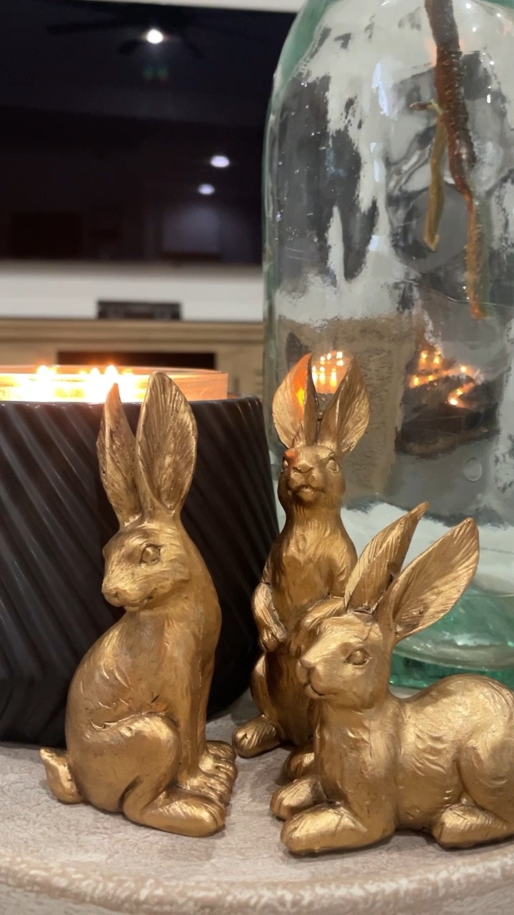 Coffee Table Decor | Spring Coffee Table | Living Room Decor | Affordable Home Decor | Gold Bunnies 

#LTKVideo #LTKSeasonal #LTKhome