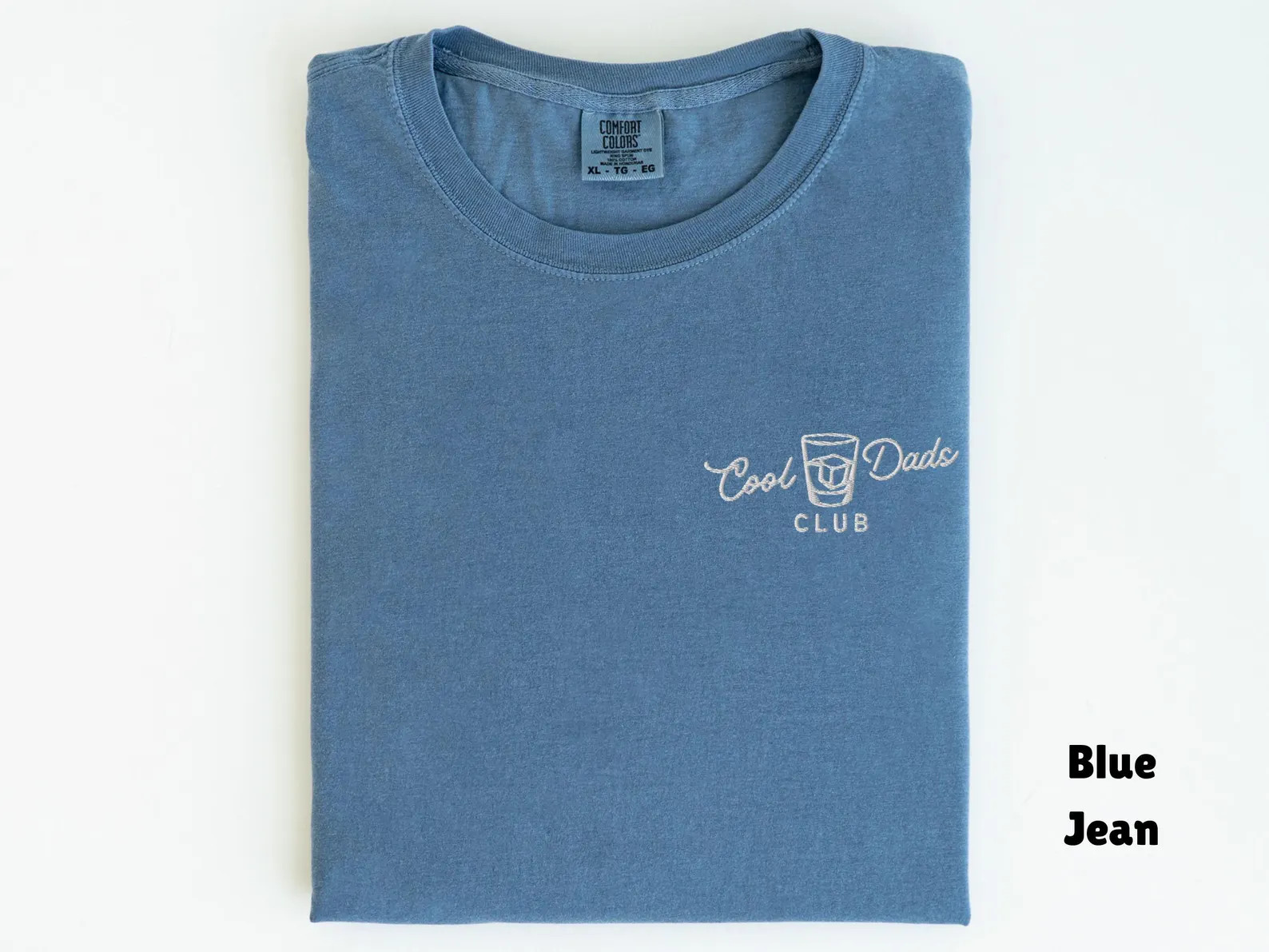 Embroidered Comfort Colors Cool Dads Club Shirt, Old Fashioned Dad Shirt, Pregnancy Announcement ... | Etsy (Global)