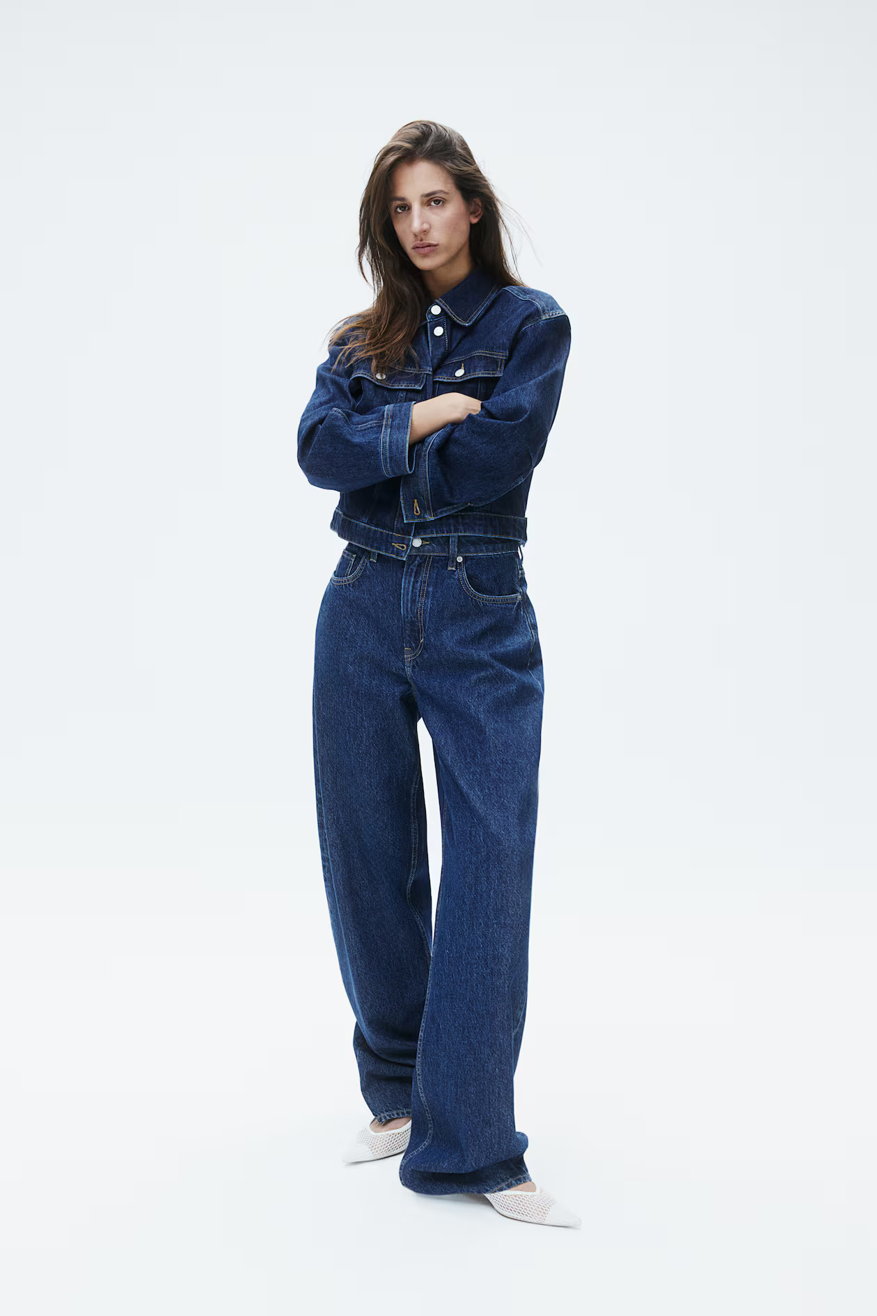 Baggy High Jeans - Denim blue - Ladies | H&M US | H&M (US + CA)