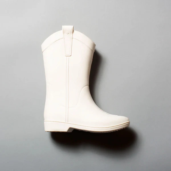 all weather cowboy boots | bone white | elfin los angeles