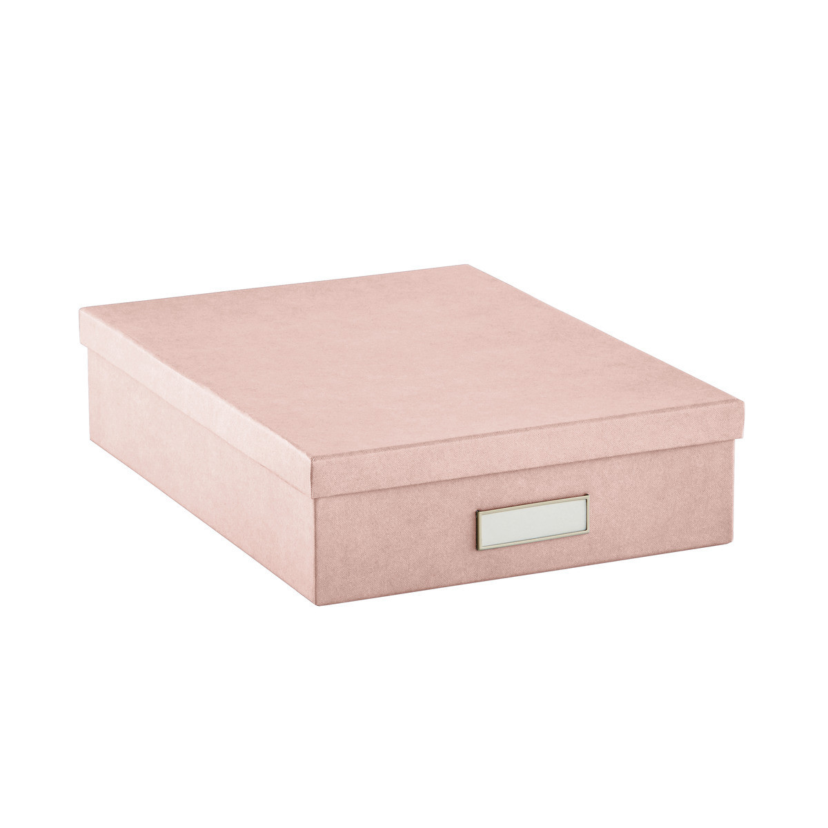 Bigso Stockholm Letter Box Blush | The Container Store