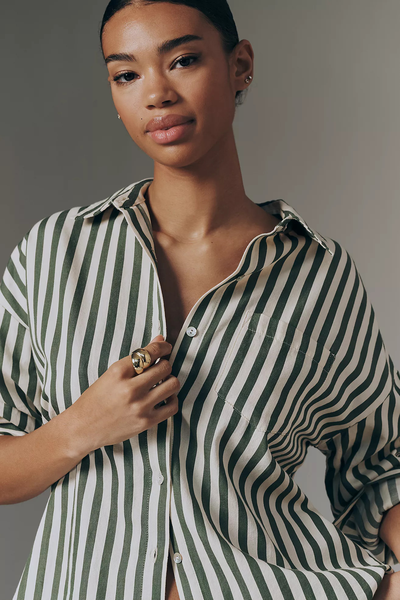 Electric & Rose Boyfriend Buttondown Shirt | Anthropologie (US)