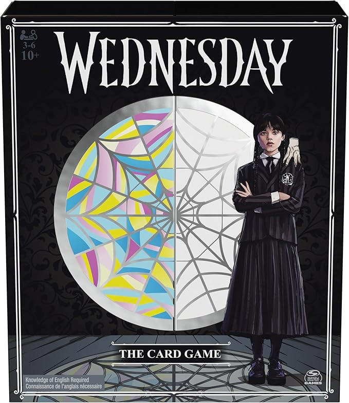 Spin Master Games, Wednesday Card Game, Premium Foil Cards from The Hit TV Series, Wednesday Coll... | Amazon (US)