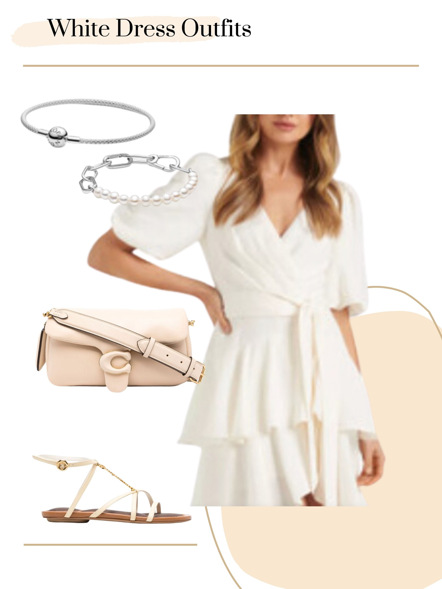 White dress outfits 