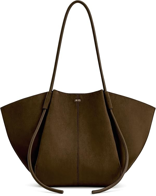 JW PEI Women's Nala Wide Tote Bag - Mocha Brown | Amazon (US)