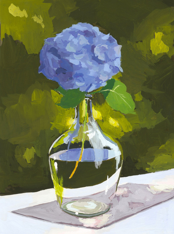 Hydrangea by Elizabeth Mayville on Artfully Walls | Artfully Walls