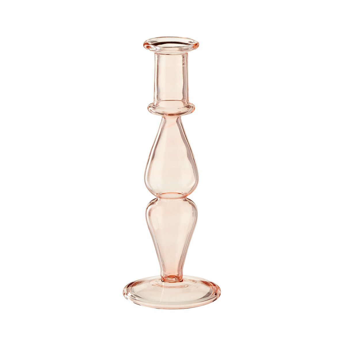 Be Home Borosilicate Glass Candlestick Rose PinkBy Be Home0.0No Reviews$36.00/eaOr 4 payments of ... | The Container Store