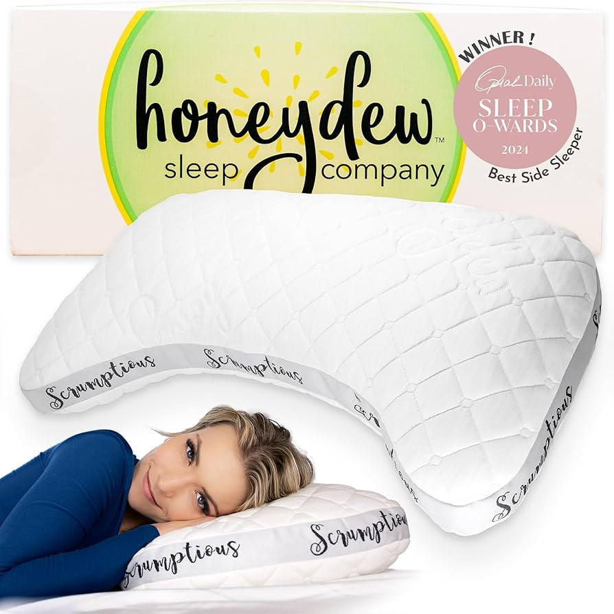 Honeydew Scrumptious Cooling Side Sleeping Pillow for Adults | Best for Side Sleepers | Neck and ... | Amazon (US)
