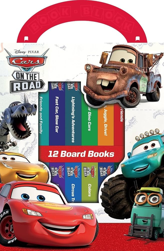 Disney Pixar Cars on the Road: 12 Board Books | Amazon (US)