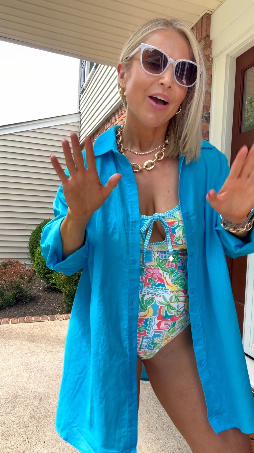 Perfect summer outfit for the beach, pool or lake! @VICI 

Use code: ANGIEG35 for 35% off your purchase until 5/31!!👏

Summer outfits 2026, date night outfit, vacation outfits, beach day outfits, casual styles for summer, wedding guest dresses, petite style, midsize fashion

#LTKSeasonal #LTKSwim #LTKTravel