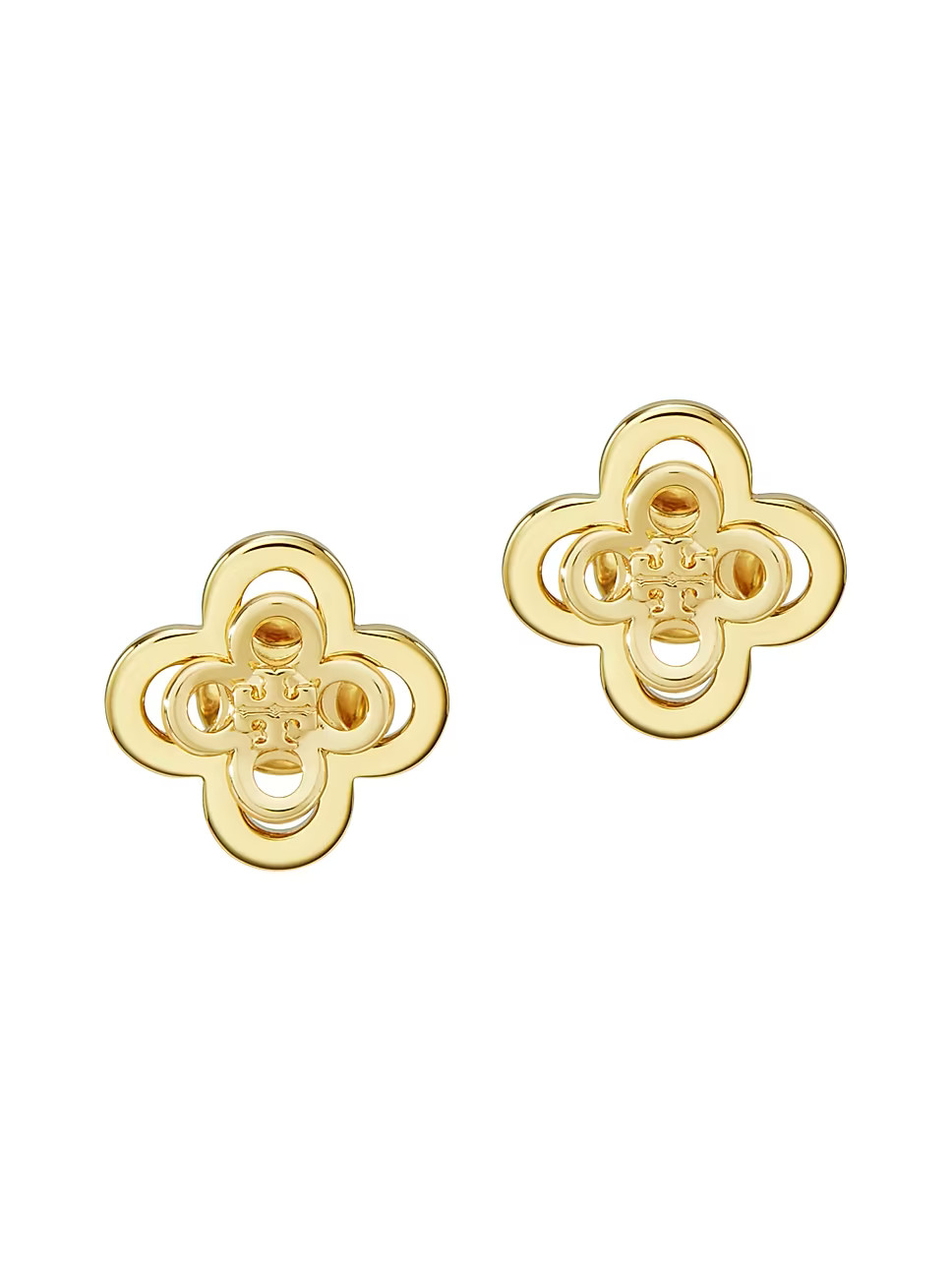 Kira 18K Yellow Gold Clover Stud Earrings | Saks Fifth Avenue