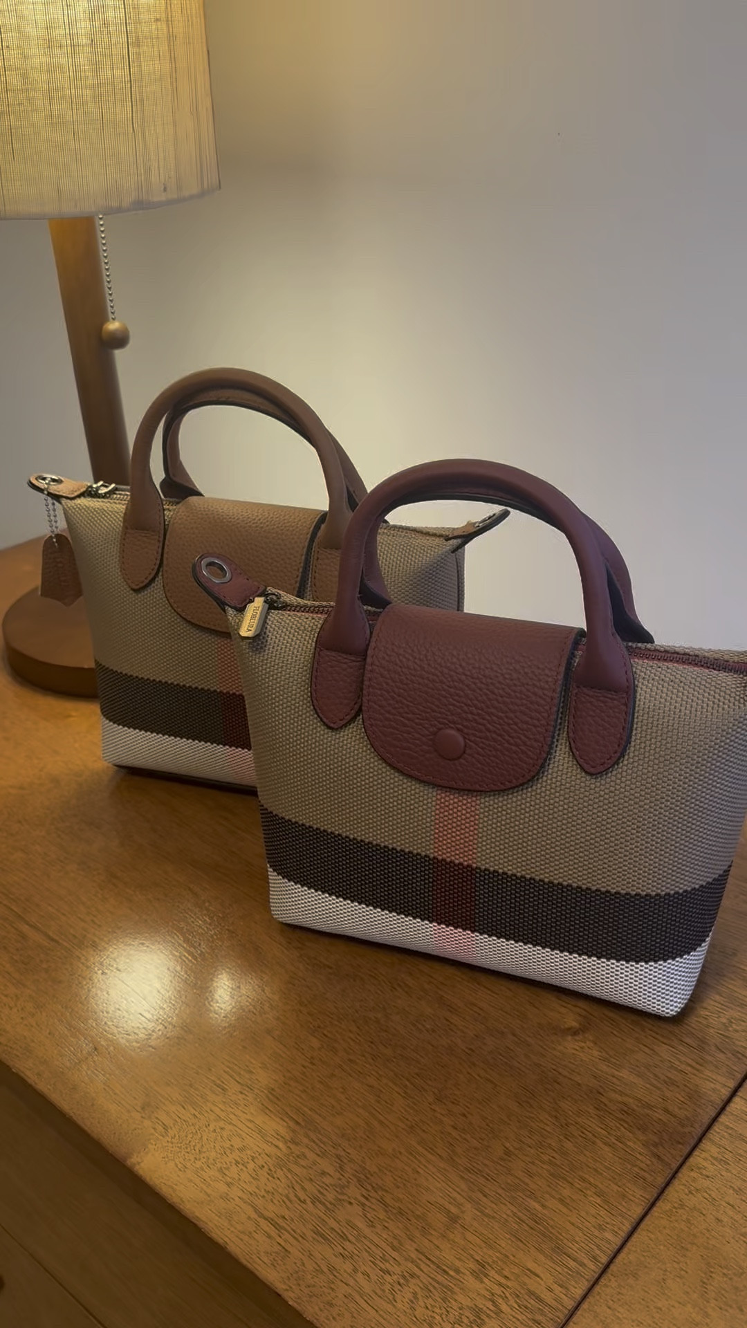 Love these Burberry inspired look-for-less bags! #designerbag

#LTKootd #LTKOver40