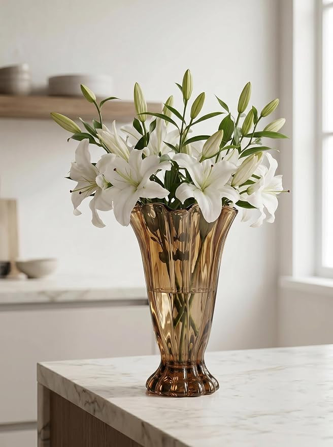 Vases for Centerpieces|Flowers Vase Set Home Decor|Medieval Glass Vase | Amazon (US)
