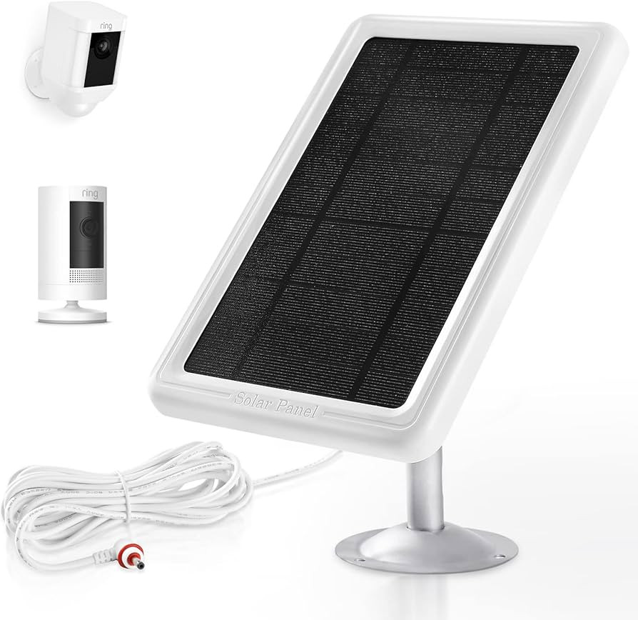 Amazon.com: Ring Camera Solar Panel Charger, Solar Panel for Ring Stick Up Cam 2nd & 3rd Gen, Rin... | Amazon (US)