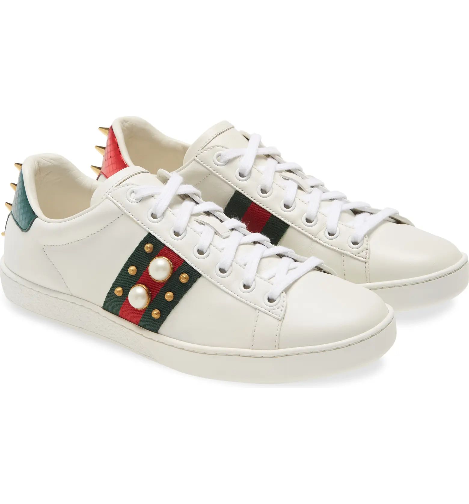 Gucci New Ace Low Top Sneaker | Nordstrom | Nordstrom